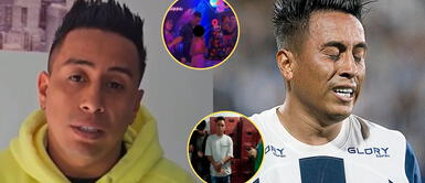 Christian Cueva no la pasa nada bien. Christian Cueva celebra cumpleaños de su hija con lujosa fiesta, pero con el rostro desencajado