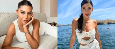 Alondra García Miró demuestra su glamour en redes sociales. Alondra García Miró inmortaliza su silueta en lujoso yate con atrevido bikini de cebra