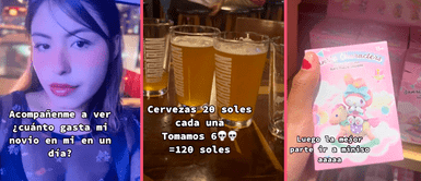 Joven presume lo que su novio gasta en ella en un día y cifra conmociona redes Joven presume lo que su novio gasta en ella en un día y cifra conmociona redes: "¿Y cuánto gasta tú en él?"