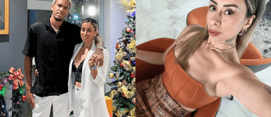 Claudia Díaz se luce junto a su esposo Pedro Gallese en redes. Claudia Díaz conquista Disney con su imponente outfit al estilo del total black