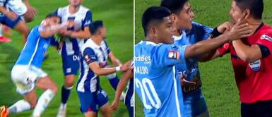 Árbitro internacional da lección a hinchas de Sporting Cristal por reclamar penal en el partido ante Alianza Lima Árbitro internacional da lección a hinchas de Sporting Cristal por reclamar penal en el partido ante Alianza Lima