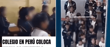 La escena conmueve a miles de usuarios. Colegio de San Martín de Porres coloca el himno de Venezuela para que alumnos celebran el Día de independencia