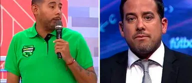 Abel Lobatón se burló en pleno programa en vivo de Óscar del Portal ¿Óscar del Portal sabe de fútbol? Abel Lobatón se burló del comentarista deportivo y lo multiplicó por cero