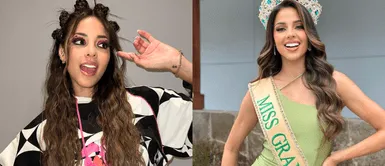 Luciana Fuster es la Miss Grand Perú 2023. Luciana Fuster cautiva con un exquisito vestido de flecos que resalta su belleza