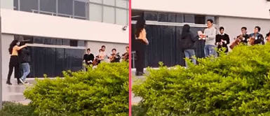 Joven lleva a tuna universitaria para declararse a su amada; pero sucede lo impensado Joven lleva a tuna universitaria para declararse a su amada; pero sucede lo impensado