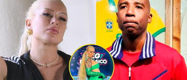 Leslie Shaw o dudó en 'cuadrar' al 'Cuto' Guadalupe. Leslie Shaw arremete contra el 'Cuto' Guadalupe por hablar de su rostro sin maquillaje