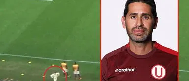 Revelan comprometedoras imágenes que complican la situación del preparador físico de Universitario en Brasil Revelan comprometedor video con gesto racista que complica la situación del preparador físico de Universitario en Brasil