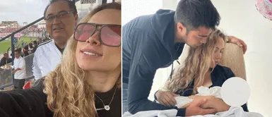 Jorge Cuba y Ale Venturo se llevaban bien durante su relación con el 'Gato'. Padre de Rodrigo Cuba se une a los ataques contra Ale Venturo: "Solo es una fingidaza e interesada"