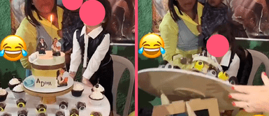 ¡Trágico final! Pequeña intenta apagar las velas de su torta y termina cayendo encima ¡Trágico final! Pequeña intenta apagar las velas de su torta y termina cayendo encima