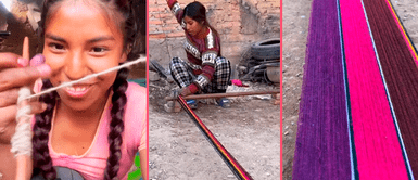 Tiktoker Albertina se graba orgullosa hilando colcha pero la humillan por ser 'pobre' Tiktoker andina se graba orgullosa hilando colcha pero la humillan por ser 'pobre': "Mis seguidores valen más"