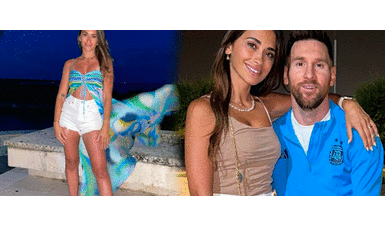 Antonella Roccuzzo impacta en Miami con un vestido ‘low cost’ de Zara Antonella Roccuzzo impacta en Miami con un vestido ‘low cost’ de Zara