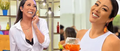 Cathy Saenz demuestra su estilo en redes sociales. Cathy Saenz se roba el show con majestuoso vestido de plumas que derrocha elegancia