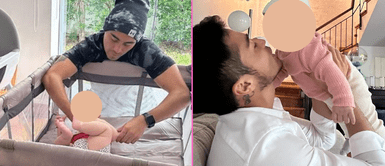 Rodrigo Cuba tiene una bebé con Ale Venturo. Rodrigo Cuba se derrite de amor al escuchar que su hija con Ale Venturo le dice "papá" por primera vez