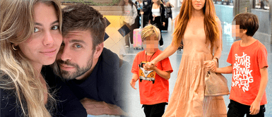 Shakira, Gerard Piqué, Clara Chía y sus hijos La humillante forma como los hijos de Shakira y Gerard Piqué llaman a Clara Chía