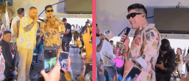 ¡Conmovedor! Chyno y Nacho vuelven a cantar juntos en un escenario y emocionan a fanáticos ¡Conmovedor! Chyno y Nacho vuelven a cantar juntos en un escenario y emocionan a fanáticos