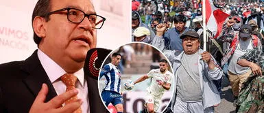 Premier Alberto Otárola quiere ver el clásico del fútbol peruano entre Alianza Lima y Universitario de Deportes ¿Gobierno da la espalda al pueblo? Alberto Otárola sobre la Toma de Lima: "Quiero ver tranquilo el clásico"
