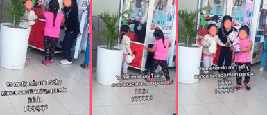 Niñas encuentran máquina de peluches abierta y cautivan las redes con tierna reacción Niñas encuentran máquina de peluches abierta y cautivan las redes con tierna reacción: "Se hizo justicia"