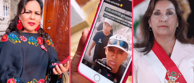 ¿Dina Páucar se molestó por ser confundida con la presidente en protestas? ¿Dina Páucar se molestó por ser confundida con la presidente en protestas?: “¿De dónde me van a sacar?”