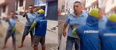 Hombre le gritó a personal del Minsa y trató de impedir que sigan vacunando a menores de edad. Hombre atacó a personal del Minsa durante campaña de vacunación contra la polio y sarampión