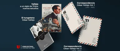 La presentación de estos dos volúmenes se realizará el domingo 23 de julio. FIL Lima 2023: Novedades literarias sobre César Vallejo en el Fondo Editorial UCV