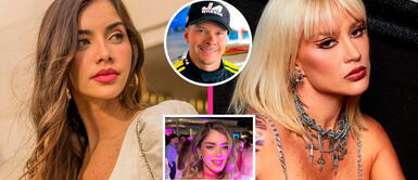 Korina Rivadeneira saca cara por Mario Hart y cuestiona a Leslie Shaw por recordar infidelidad del piloto. Korina Rivadeneira saca cara por Mario Hart y cuestiona a Leslie Shaw por recordar infidelidad del piloto