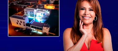 Magaly Medina orgullosa de la mansión de su reality Magaly Medina expone imágenes de la mansión con piscina donde se realizará "La casa de Magaly"