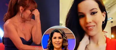 Magaly Medina y Greissy Ortega enfrentadas Greissy Ortega minimiza a Magaly Medina tras rechazar los pasajes de avión