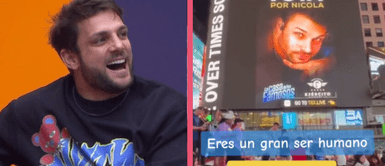 Fanáticos de Nicola Porcella hacen lo impensado y llegan al Times Square para pedir que voten por él Fanáticos de Nicola Porcella hacen lo impensado y llegan al Times Square para pedir que voten por él