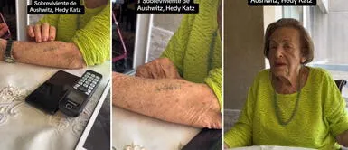 Sobreviviente al Holocausto nazi conmociona a las redes sociales al contar las vivencias que tuvo Auschwitz Sobreviviente al Holocausto nazi conmociona a las redes sociales al contar las vivencias que tuvo Auschwitz