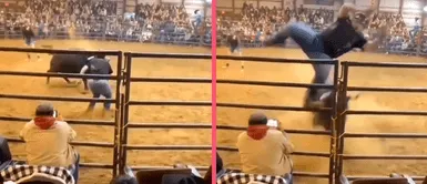 ¡Se salvó de milagro! Mujer es embestida por toro y sale volando tras intentar escapar de el ¡Se salvó de milagro! Mujer es embestida por toro y sale volando tras intentar escapar de el