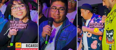 Peruana interroga a su enamorado en Hablando Huevadas el porqué no la presenta a su familia y descubre la terrible razón Peruana interroga a su enamorado en HH sobre el porqué no la presenta a su familia y descubre la terrible razón