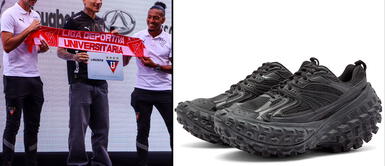 Paolo Guerrero es la gran estrella del LDU de Quito ¿Cuántos miles de dólares pagó? Paolo Guerrero se lució en Ecuador con lujosas zapatillas