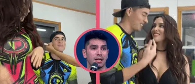 Rosángela echó tierrita a Rafael con este coqueto baile a Piero Arenas Rosángela echó tierrita a Rafael con este coqueto baile a Piero Arenas