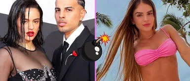 Rauw Alejandro habría engañado a Rosalía con famosa modelo colombiana. ¿Otro infiel? Rauw Alejandro habría engañado a Rosalía con famosa modelo colombiana