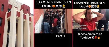 Alumnos de la UNI agonizan con exámenes finales y son captados invocando la 'fe de Cuto' para pasar Alumnos de la UNI agonizan con exámenes finales y son captados invocando la 'fe de Cuto' para pasar