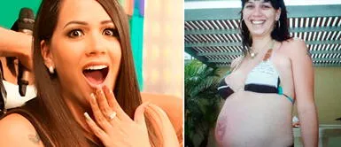 Melissa Klug reveló cómo fue la vez cuando se embarazó por primera vez en su vida Melissa Klug y su primer embarazo a los 15 años: ¿Cómo reaccionaron los papás de la chalaca?