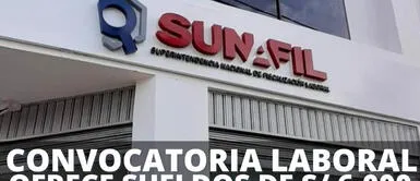 Sunafil abrió una gran convocatoria laboral para los peruanos con Bachiller. ¿Eres egresado y buscas empleo? Convocatoria de Sunafil ofrece sueldos de hasta S/ 6,000: postula AHORA