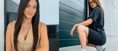 Jazmín Pinedo enciende el invierno con magistral vestido envolvente en imponente look total black Jazmín Pinedo enciende el invierno con magistral vestido envolvente en imponente look total black