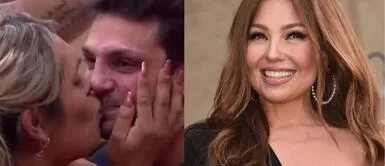 Cantante mexicana arrochó al peruano con singular pregunta. Thalía pone nervioso a Nicola Porcella al preguntarle si tendría una relación con Wendy tras salir de LCDLF