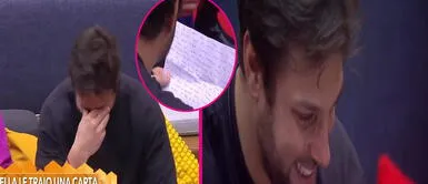 Nicola Porcella lee emotiva carta que le escribió su hijo Adriano desde Perù Nicola Porcella: ¿Por qué rompió en llanto al leer la carta que le escribió su hijo en la 'Casa de los Famosos' y qué decía?