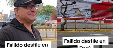 Los venezolanos cometieron un 'blooper' al llegar a la avenida Brasil. Venezolanos madrugaron para ir a la parada militar, pero sucede lo impensado "Nos levantamos a las 4 a.m."