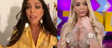 Chica reality indignada con producción de magazine de América TV. Sheyla Rojas 'abandona' EN VIVO set de programa porque la trollean con sus inicios: "¿Cómo me hacen esto?"