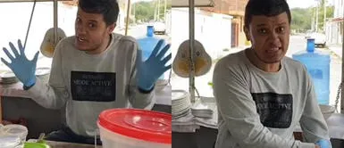 El ciudadano venezolano causó furor en las redes sociales. Venezolano imita el dejo piurano para vender ceviche y causa furor en TikTok