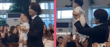 Kim Hyun Joong habría presentado a su familia por primera vez y fanáticas se emocionan Kim Hyun Joong habría presentado a su familia por primera vez y fanáticas se emocionan