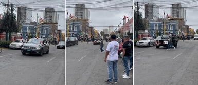 Peruana salva de morir de milagro durante la Parada Militar: estuvo a centímetros de ser arrollada Peruana salva de morir de milagro durante la Parada Militar: estuvo a centímetros de ser arrollada