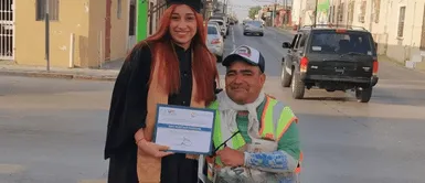 La joven le dedicó emotivas palabras a su padre. Vendedor de periódicos le paga la carrera a su hija y ella le dedica su graduación: "Este logro también es tuyo"