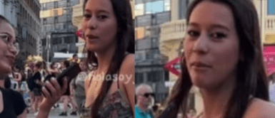 La joven destacó su gusto por los peruanos. Española revela por qué le gustan los hombres peruanos y se vuelve viral en TikTok