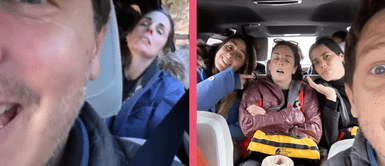 Cristian Rivero le hace broma a Rebeca Escribens y la evidencia en redes sociales Cristian Rivero le hace broma a Rebeca Escribens y la evidencia en redes sociales