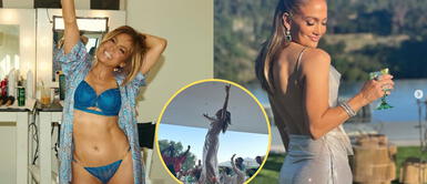 Jennifer Lopez y su celebración de cumpleaños con baile sobre la mesa. ¡Qué tal baile! Jennifer Lopez celebra su cumpleaños 54 con espectacular baile sobre la mesa