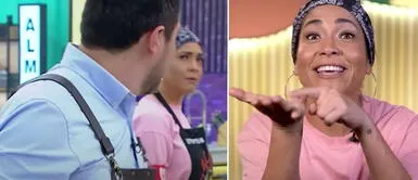 Katia Palma y Giacomo Bocchio protagonizaron una divertida escena de celos en El Gran Chef Famosos. Así fue la escena de celos de Giacomo Bocchio hacia Katia Palma que encendió El Gran Chef Famosos